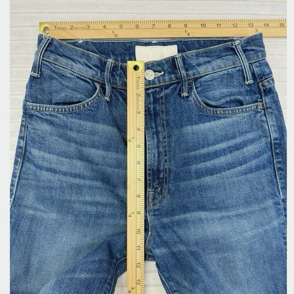 Mother SUPERIOR Hustler Flood Fray size 28 Beer Me Ankle Jeans - Picture 14 of 16